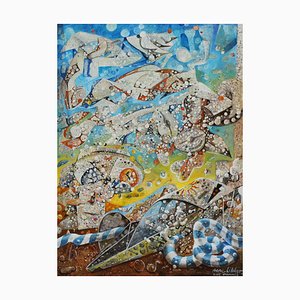 Pepe Hidalgo, Nuremberg Celestial Phenomenon III, 2015, Acrylic on Canvas