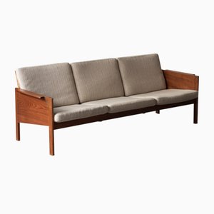 Dänisches 3-Sitzer Sofa von Kai Kristiansen für Christian Jensen Møbelsnedkeri, 1960er