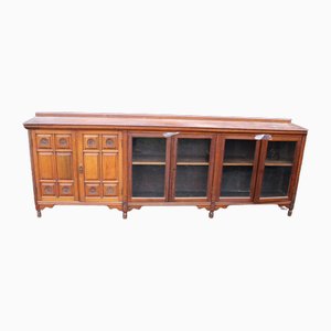 Low Aescetic Movement Bookcase, 1930s