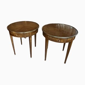Mid-Century French Bouillotte Tables, 1950s, Set of 2