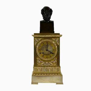 Golden Bronze Clock by A. Destape, 1800s