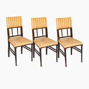 Art Nouveau Dining Chairs, Set of 6