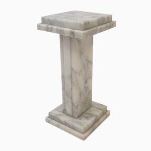 Italian Marble Pedestal, 1950s