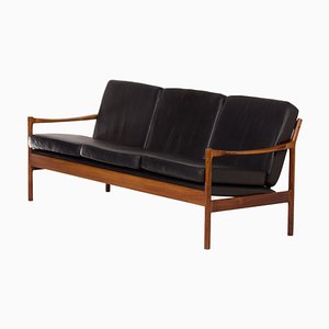 Vintage Three-Seater Sofa by Torbjorn Afdal for Bruksbo, 1960s