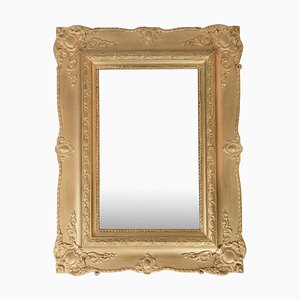 Specchio con cornice dorata, fine XIX secolo