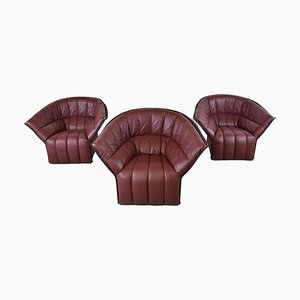 Model Moel Armchairs attributed to Inga Sempé for Ligne Roset, 2000s, Set of 3