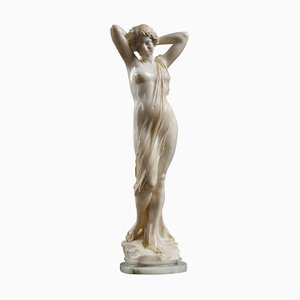 A. Del Perugia, Figure of Woman, 1890, Alabaster