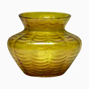 Art Nouveau Vase in Irradiated Glass from Loetz, 1900s