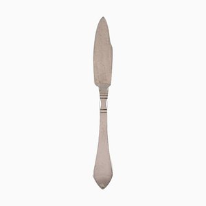 Coltello da pesce Continental in argento di Georg Jensen