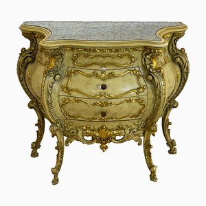 Antique Baroque Commode with 2 Drawers