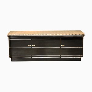 Art Deco Sideboard with Leather Top