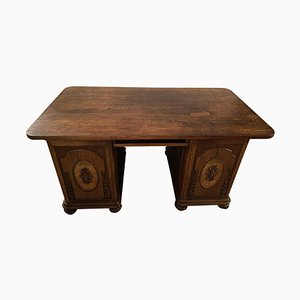 Antique Handmade Wooden Desk