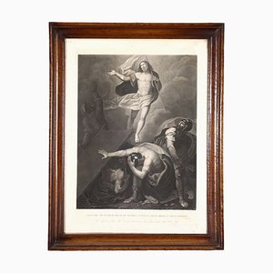 Luigi Rados, Figuras, Grabado, Siglo XIX, Enmarcado
