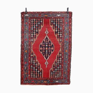 Orientalischer Teppich aus Baumwolle & Wolle, 1960er