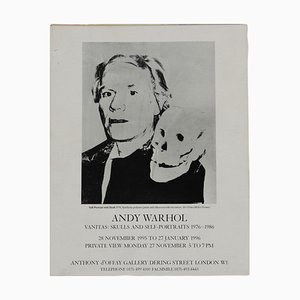 Poster della mostra di Andy Warhol, Regno Unito, 1996