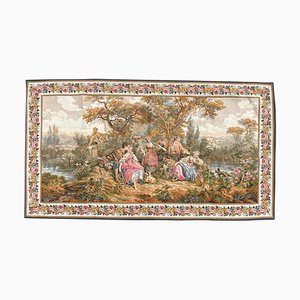 Vintage French Jaquar Aubusson Tapestry, 1980s