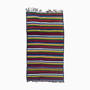 Berber Colourful Moroccan Kilim Rug, 1950s