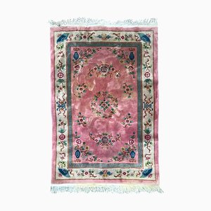 Tapis Vintage Rose, Chine, 1980s