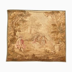 French Silk Aubusson Tapestry