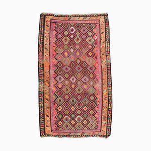 Grand Tapis Kilim Vintage, Turquie, 1980s