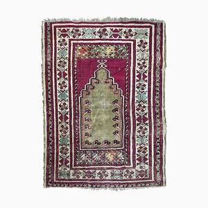 Antique Turkish Anatolian Prayer Rug