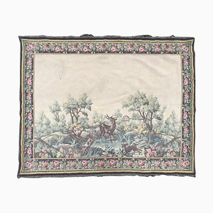 Mid-20th Century French Aubusson Jaquar Tapestry, 1950s