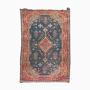 Antique European Oushak Hand Knotted Rug, 1890s