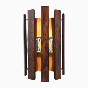 Danish Copper Wall Sconce by Werner Schou for Coronell Elektro, 1960s