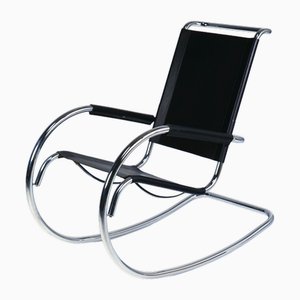 Rocking Chair Style Bauhaus de Fasem, Italie, 1970s