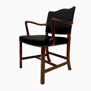 Dänischer Sessel oder Schreibtischstuhl von Ole Wanscher für AJ Iversen, 1940er