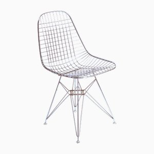 DKR-2 Wire Chairs by Charles and Ray Eames from Vitra, 1970s, Set of 6