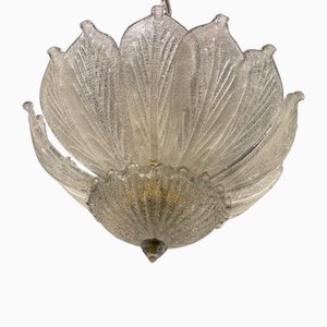 Venezianische Deckenlampe aus Muranoglas, 1980er
