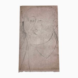 Amedeo Modigliani, Portrait of a Man, edición limitada, principios del siglo XX