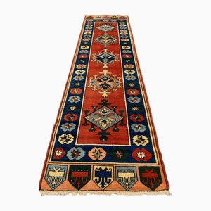 Vintage Turkish Runner Rug in Wool