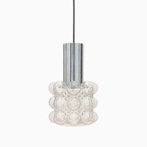 Bubble Glass Pendant or Ceiling Lamp by Helena Tynell for Limburg, Germany, 1960s