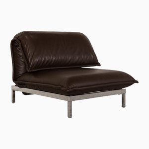 Nova Lounge Chair in Leather with Pull-Out Function by Rolf Benz