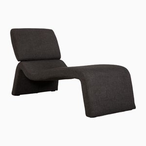 Onda Lounger in Gray Fabric from Cor