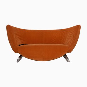 Danaide 2-Seater Sofa in Orange Fabric from Leolux