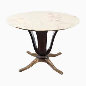 Italienischer Onyx Tisch von Vittorio Dassi, 1950er