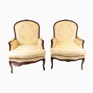 French Armchairs, 1930s, Set of 2