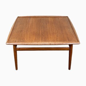 Large Teak Coffee Table Grete Jalk for Glostrup
