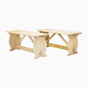 Tavern Tables in Beech, Set of 2