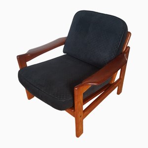 Poltrona in teak, Danimarca, anni '60