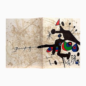 Joan Miro, Sobre Papel: Galerie Pierre Matisse, 1972, Lithographie Originale