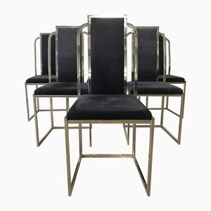 Chrome Chairs from Belgo Chrom / Dewulf Selection, 1970s, Set of 6