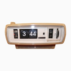 6CA-T45 Radio with Table Clock from Sanyo, Japan, 1970s