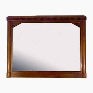 Art Deco Mirror in Bevel and Wood