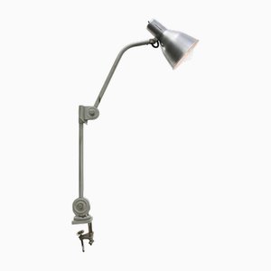 Lámpara de escritorio de maquinista modelo 112 industrial vintage de metal de Hala Zeist