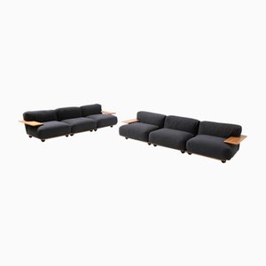 Modular Pianura Seating Group by Mario Bellini for Cassina, Italy, Set of 6
