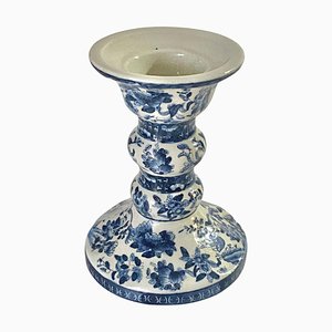 Vase en Porcelaine Bleue et Blanche, Chine, 19ème Siècle
